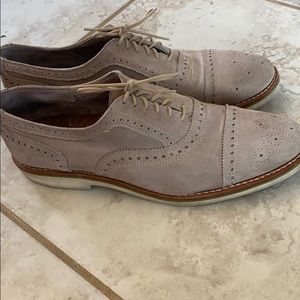 Allen Edmonds Strandmok 10.5 suede tan shoe